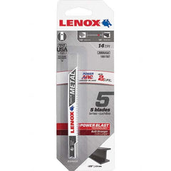 Lenox - Jig Saw Blades Blade Material: Bi-Metal Blade Length (Inch): 3-5/8 - Americas Tooling