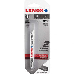 Lenox - Jig Saw Blades Blade Material: Bi-Metal Blade Length (Inch): 3-5/8 - Americas Tooling