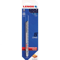 Lenox - Jig Saw Blades Blade Material: Bi-Metal Blade Length (Inch): 4-5/8 - Americas Tooling