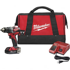 Milwaukee Tool - 18V 1/2" Pistol Grip Cordless Drill - Exact Industrial Supply