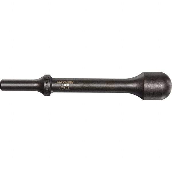 Mayhew - 1" Head Width, 6" OAL, Pneumatic Hammer - Round Drive, Round Shank, Steel - Americas Tooling