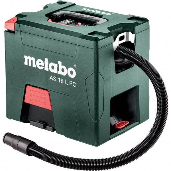 Metabo - 2 Gal Capacity, Cordless Portable Wet/Dry Vacuum Bare - 18 Volts, 16.5 Lb - Americas Tooling