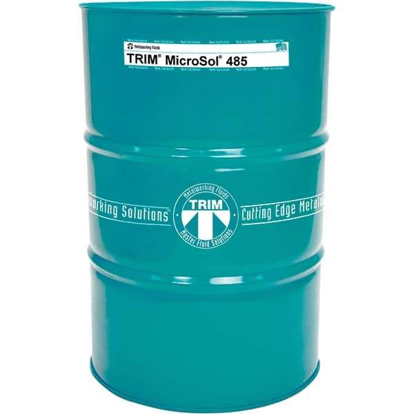 Master Fluid Solutions - TRIM MicroSol 455, 54 Gal Drum Cutting Fluid - Semisynthetic - Americas Tooling