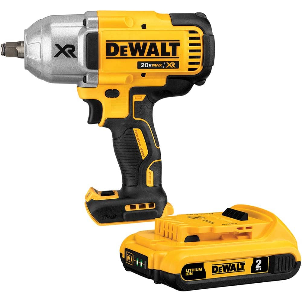 DeWALT - Cordless Impact Wrenches & Ratchets Voltage: 20.00 Drive Size (Inch): 1/2 - Americas Tooling