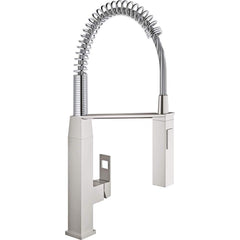 Grohe - Kitchen & Bar Faucets; Type: Pull Down ; Style: Contemporary; Modern; Transitional ; Mount: Deck ; Design: One Handle ; Handle Type: Lever ; Spout Type: High Arc - Exact Industrial Supply