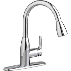 American Standard - Kitchen & Bar Faucets; Type: Pull Down ; Style: Contemporary; Modern; Transitional ; Mount: Deck ; Design: One Handle ; Handle Type: Lever ; Spout Type: High Arc - Exact Industrial Supply