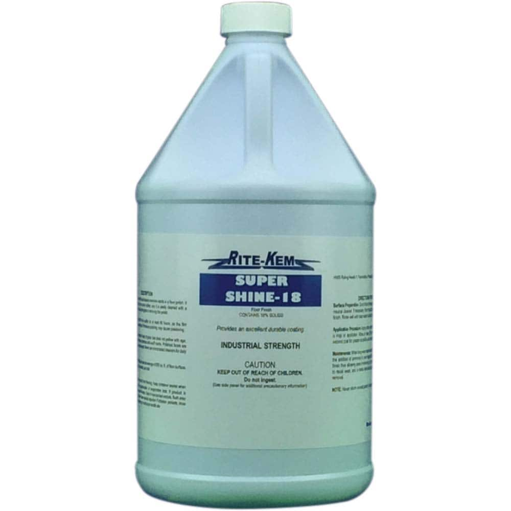 Rite-Kem - Floor Cleaners, Strippers & Sealers; Type: Finish ; Container Size (Gal.): 1.00 ; Container Type: 1 Gallon Bottle ; Solution Type: Ready To Use; Ready To Use (RTU) PRO STRENGTH ; Description: 5/1Gal Bottles - Exact Industrial Supply