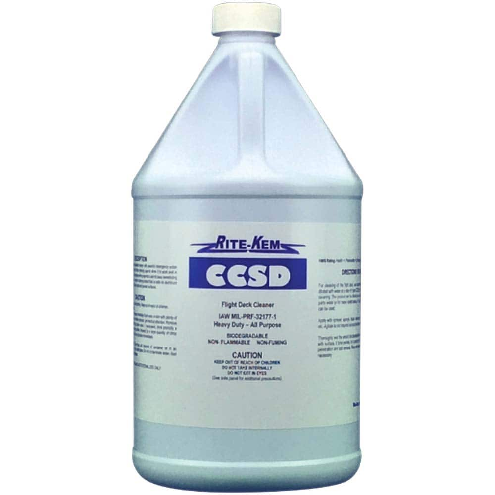 Rite-Kem - All-Purpose Cleaners & Degreasers; Container Type: Plastic Bottle ; Container Size: 1 Gal ; Scent: Pleasant ; Form: Liquid Concentrate ; Disinfectant: No ; Solution Type: Dilutable Concentrate - Exact Industrial Supply