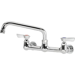 Krowne - Wall Mount, Service Sink Faucet without Spray - Two Handle, Blade Handle, Standard Spout, No Drain - Americas Tooling