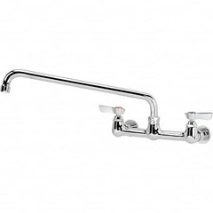 Krowne - Wall Mount, Service Sink Faucet without Spray - Two Handle, Blade Handle, Standard Spout, No Drain - Americas Tooling