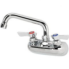 Krowne - Wall Mount, Service Sink Faucet without Spray - Two Handle, Color Coded Handle, Standard Spout, No Drain - Americas Tooling