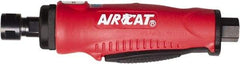 AIRCAT - 1/4" Collet, Straight Handle, Straight Air Die Grinder - 20,000 RPM, Rear Exhaust, 4 CFM, 0.38 hp, 90 psi, 1/4" Inlet - Americas Tooling