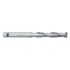 5mm Dia. x 76mm Overall Length 2-Flute Square End Solid Carbide SE End Mill-Round Shank-Center Cutting-Uncoated - Americas Tooling