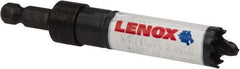 Lenox - 11/16" Diam, 1-1/2" Cutting Depth, Hole Saw - Bi-Metal Saw, Toothed Edge - Americas Tooling