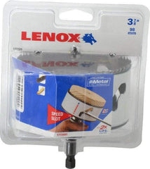 Lenox - 3-7/8" Diam, 1-1/2" Cutting Depth, Hole Saw - Bi-Metal Saw, Toothed Edge - Americas Tooling