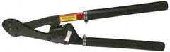 H.K. Porter - 28" OAL, 1/2" Capacity, Guy Strand Cutter - Angled Tip Head, Rubber Handle - Americas Tooling