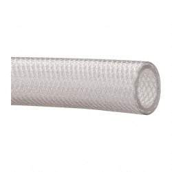 Made in USA - 1" ID x 1-3/8" OD, 3/16" Wall Thickness, Cut to Length (100' Standard Length) PVC Tube - Clear, 110 Max psi, 80 Shore A Hardness - Americas Tooling