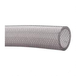 Made in USA - 1-1/2" ID x 1.929" OD, 0.215" Wall Thickness, Cut to Length (100' Standard Length) PVC Tube - Clear, 70 Max psi, 80 Shore A Hardness - Americas Tooling