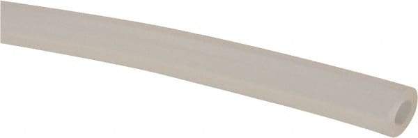 NewAge Industries - 1/8" ID x 1/4" OD, 1/16" Wall Thickness, Cut to Length (100' Standard Length) Silicone Tube - Natural, 20 Max psi, 50 Shore A Hardness - Americas Tooling