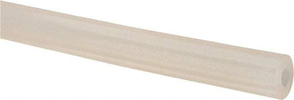 NewAge Industries - 1/8" ID x 5/16" OD, 3/32" Wall Thickness, Cut to Length (100' Standard Length) Silicone Tube - Natural, 25 Max psi, 50 Shore A Hardness - Americas Tooling