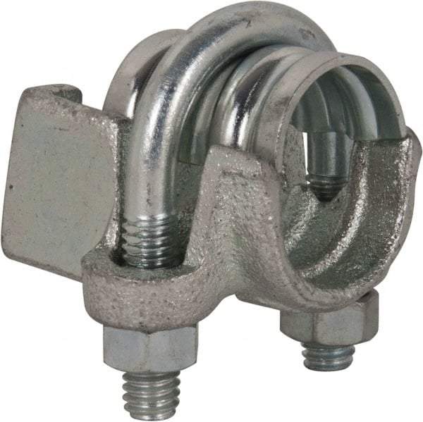 Campbell Fittings - 1/2" Hose, Single U-Bolt - Plated Steel - Americas Tooling