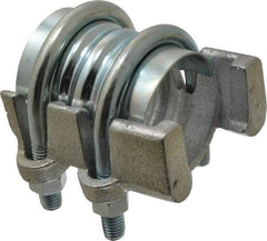 Campbell Fittings - 2" Hose, Interlocking U-Bolt Clamp - Plated Steel - Americas Tooling