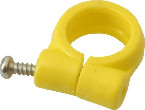 Value Collection - 1/4" Hose Inside Diam, Coolant Hose Element Clamp - For Use with 1/4" Snap Together Hose System, 4 Pieces - Americas Tooling