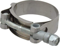 Campbell Fittings - 1-7/8" Hose, 3/4" Wide x 0.025" Thick, T-Bolt Band Clamp - Stainless Steel - Americas Tooling