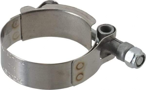 Campbell Fittings - 2" Hose, 3/4" Wide x 0.025" Thick, T-Bolt Band Clamp - Stainless Steel - Americas Tooling