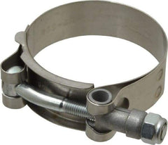 Campbell Fittings - 2-1/4" Hose, 3/4" Wide x 0.025" Thick, T-Bolt Band Clamp - Stainless Steel - Americas Tooling