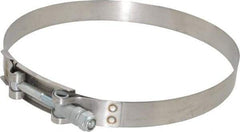 Campbell Fittings - 6-3/4" Hose, 3/4" Wide x 0.025" Thick, T-Bolt Band Clamp - Stainless Steel - Americas Tooling