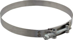 Campbell Fittings - 7-1/4" Hose, 3/4" Wide x 0.025" Thick, T-Bolt Band Clamp - Stainless Steel - Americas Tooling