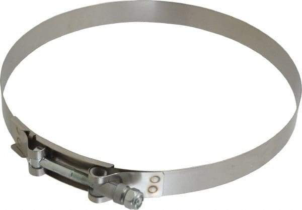 Campbell Fittings - 7-3/4" Hose, 3/4" Wide x 0.025" Thick, T-Bolt Band Clamp - Stainless Steel - Americas Tooling