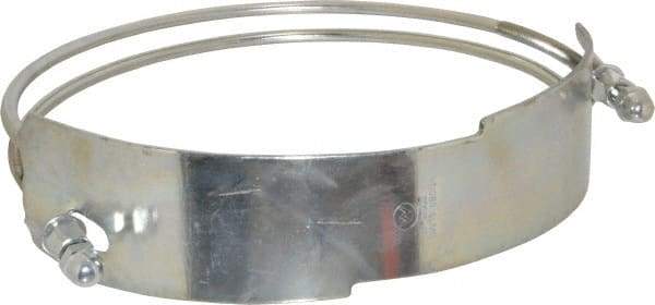 Kuriyama of America - 10" Hose, Spiral Double Bolt Hose Clamp - Plated Steel - Americas Tooling