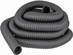 Hi-Tech Duravent - 2" ID, 25' Long, Thermoplastic Rubber Blower & Duct Hose - Black, 3-1/2" Bend Radius, 20 In/Hg, 15 Max psi, -65 to 275°F, Chemical Resistant - Americas Tooling