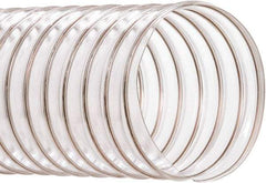 Hi-Tech Duravent - 2" ID, 50' Long, PVC Blower & Duct Hose - Clear, 2-3/4" Bend Radius, 30 In/Hg, 36 Max psi, -20 to 180°F, Abrasion and Chemical Resistant - Americas Tooling