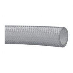 Made in USA - 1" ID x 1-5/16" OD, 5/32" Wall Thickness, Cut to Length (100' Standard Length) PVC Tube - Clear, 96 Max psi, 80 Hardness - Americas Tooling