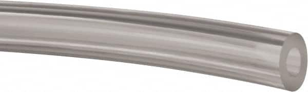 Made in USA - 1/4" ID x 1/2" OD, 1/8" Wall Thickness, Cut to Length (100' Standard Length) Polyurethane Tube - Clear, 71 Max psi - Americas Tooling