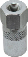 PRO-LUBE - 10,000 Operating psi, 1/8 Thread, Spring Steel Grease Gun Coupler - NPT Thread - Americas Tooling