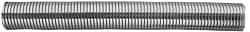 Federal Hose - 3-1/2" ID, 1,800°F Max, Stainless Steel Unlined Flexible Metal Duct Hose - 16-1/2" Bend Radius, 25' Long - Americas Tooling