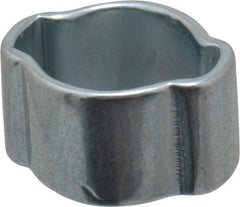 Oetiker - 5 to 7mm, Zinc-Plated 2-Ear Clamp - 1/4" Noml Size, 3.14mm Inner Width, 6mm Wide x 0.7mm Thick, Carbon Steel - Americas Tooling