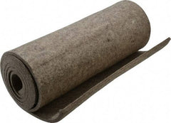 Made in USA - 1/4 Inch Thick x 60 Inch Wide x 12 Inch Long, Pressed Wool Felt Sheet - 4 Lbs/Square Yd., Gray, 400 psi - Americas Tooling