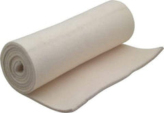 Made in USA - 3/16 Inch Thick x 66 Inch Wide x 12 Inch Long, Pressed Wool Felt Sheet - 2.3 Lbs/Square Yd., White, 400 psi - Americas Tooling