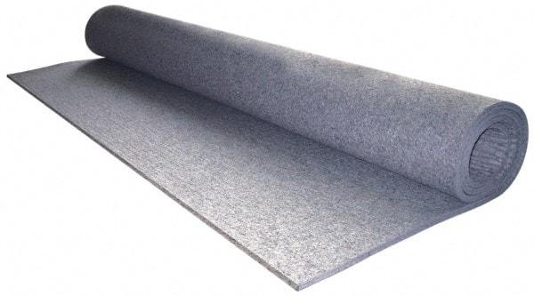 Made in USA - 1/4 Inch Thick x 72 Inch Wide x 60 Inch Long, Pressed Wool Felt Sheet - 3.1 Lbs/Square Yd., Gray, 250 psi - Americas Tooling