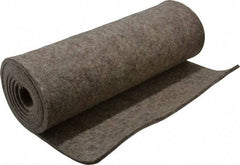 Made in USA - 3/16 Inch Thick x 72 Inch Wide x 12 Inch Long, Pressed Wool Felt Sheet - 2.3 Lbs/Square Yd., Gray, 250 psi - Americas Tooling