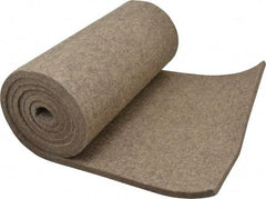 Made in USA - 3/8 Inch Thick x 72 Inch Wide x 12 Inch Long, Pressed Wool Felt Sheet - 4.6 Lbs/Square Yd., Gray, 250 psi - Americas Tooling