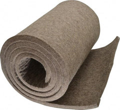 Made in USA - 1/2 Inch Thick x 72 Inch Wide x 12 Inch Long, Pressed Wool Felt Sheet - 6.1 Lbs/Square Yd., Gray, 250 psi - Americas Tooling