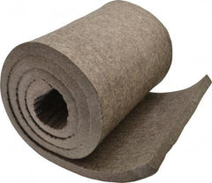 Made in USA - 3/4 Inch Thick x 72 Inch Wide x 12 Inch Long, Pressed Wool Felt Sheet - 9.2 Lbs/Square Yd., Gray, 250 psi - Americas Tooling