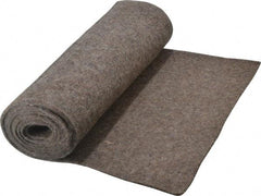 Made in USA - 1/8 Inch Thick x 72 Inch Wide x 12 Inch Long, Pressed Wool Felt Sheet - 1.1 Lbs/Square Yd., Gray, 75 psi - Americas Tooling