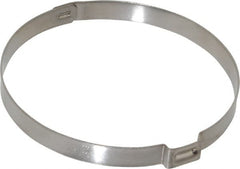 Oetiker - 63.4 to 66.5mm, 1-Ear Clamp - 2-5/8" Noml Size, 10mm Inner Width, 7mm Wide x 0.6mm Thick, Stainless Steel - Americas Tooling